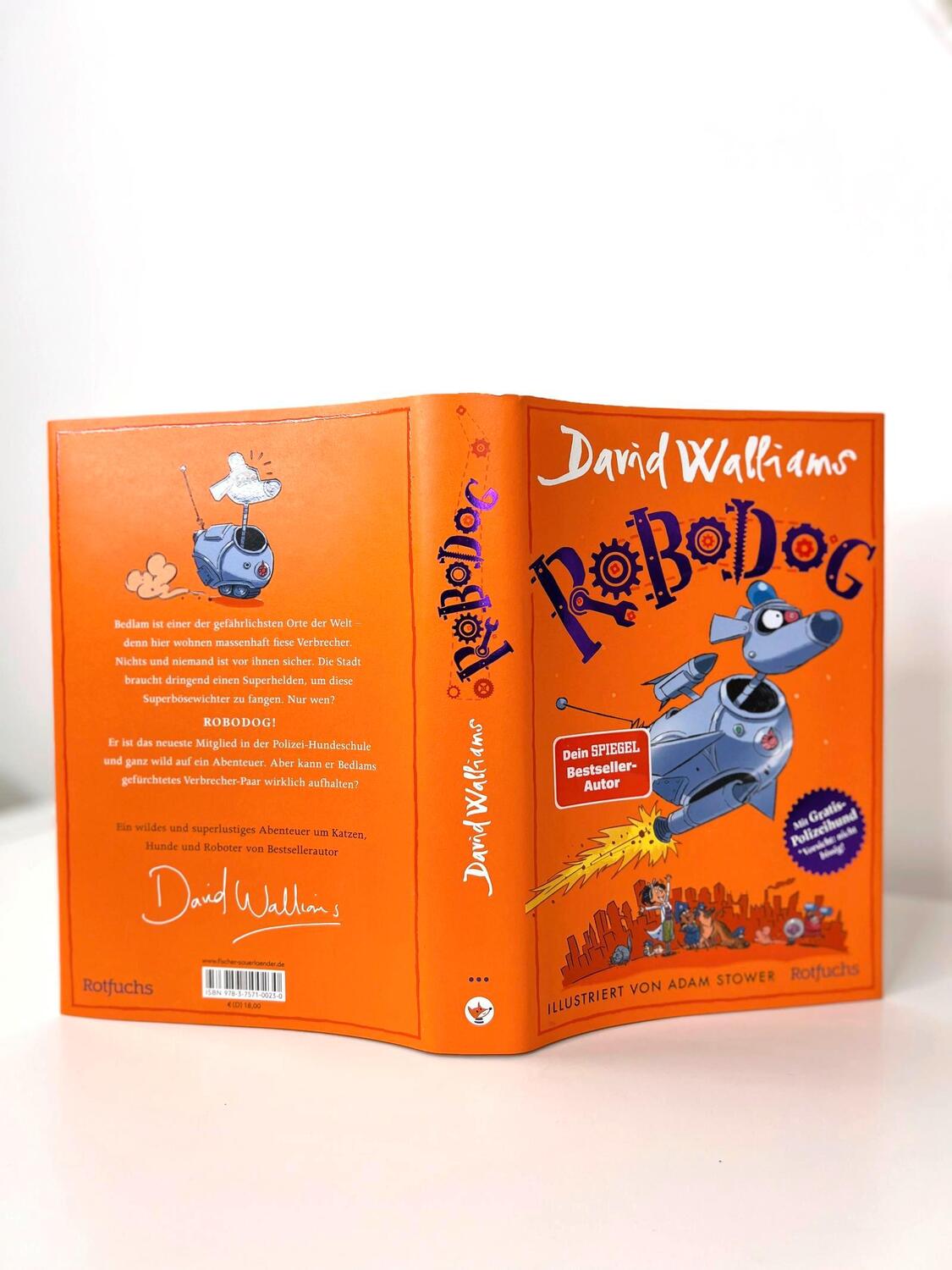 Bild: 9783757100230 | Robodog | David Walliams | Buch | 320 S. | Deutsch | 2024 | rotfuchs