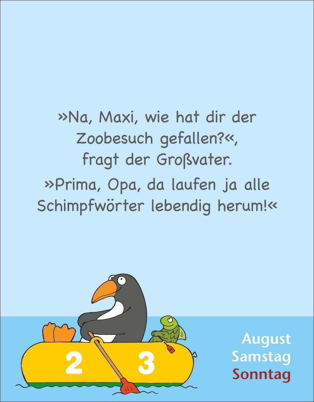 Bild: 9783840034152 | Witze für Kids Tagesabreißkalender 2025 | Ann Christin Artel | 324 S.