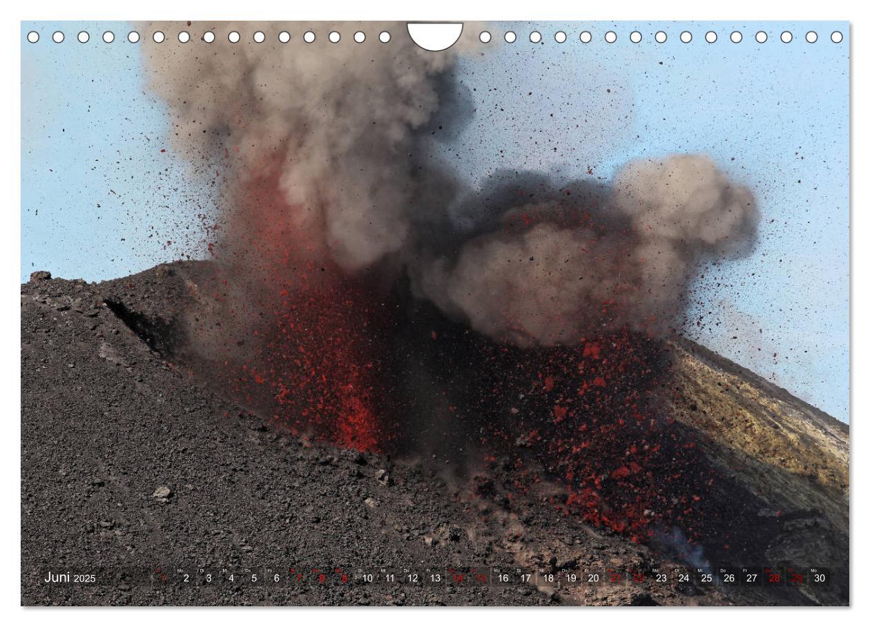 Bild: 9783435436330 | Vulkane - Magma, Lava, Eruptionen (Wandkalender 2025 DIN A4 quer),...