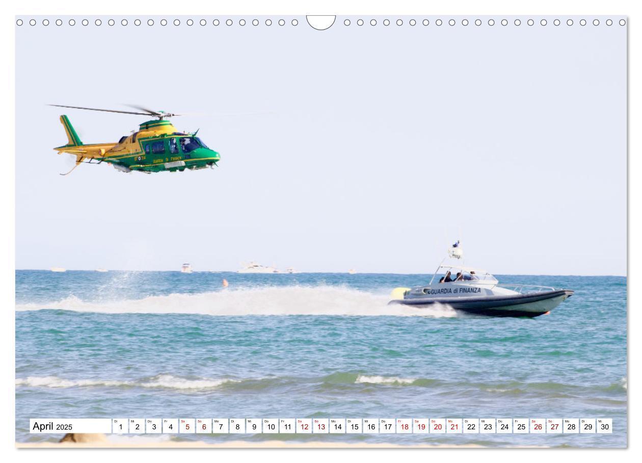 Bild: 9783435172085 | Hubschrauber in Action (Wandkalender 2025 DIN A3 quer), CALVENDO...