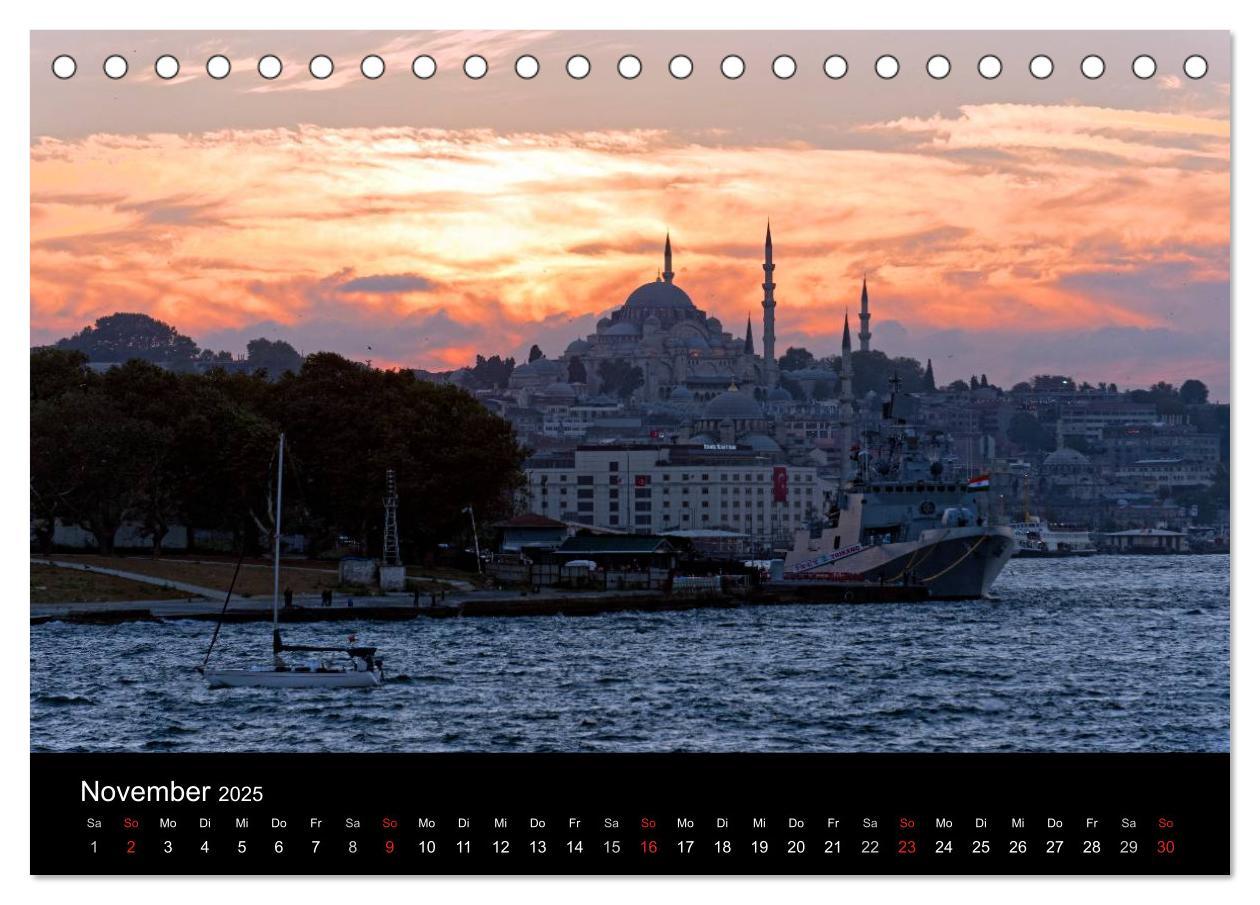 Bild: 9783435543052 | Istanbul Einmalig (Tischkalender 2025 DIN A5 quer), CALVENDO...