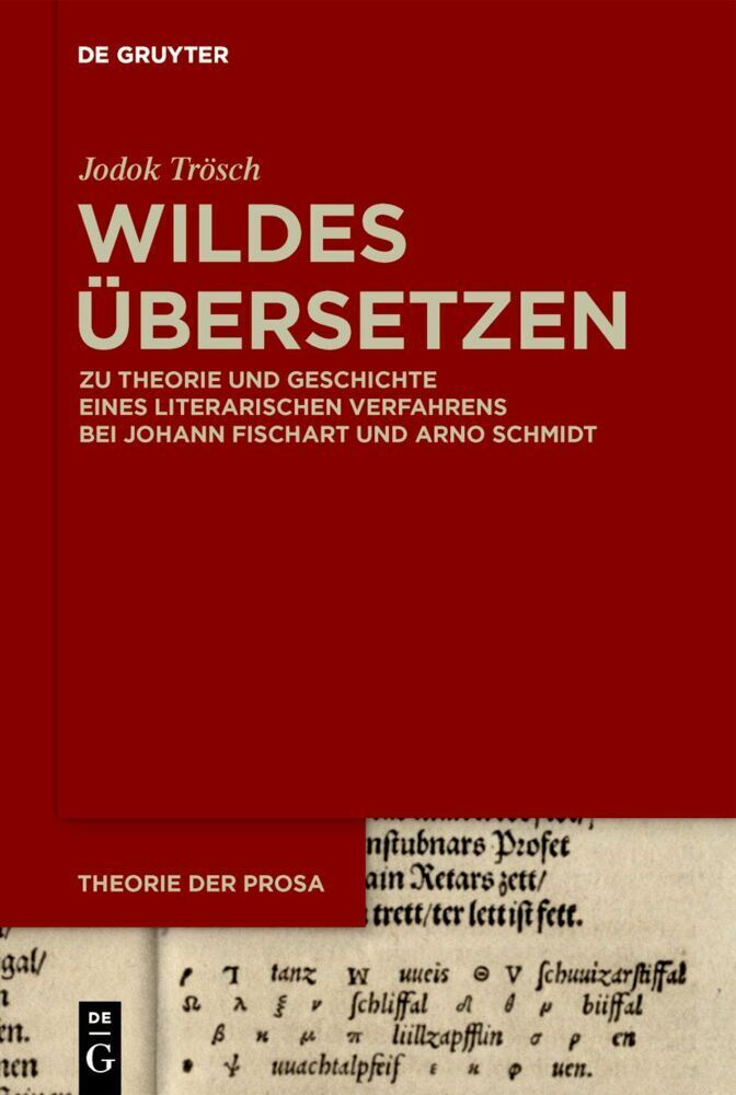 Cover: 9783110998597 | Wildes Übersetzen | Jodok Trösch | Buch | X | Deutsch | 2023