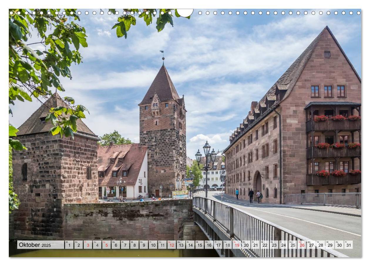 Bild: 9783435592029 | NÜRNBERG Historisches Stadtherz (Wandkalender 2025 DIN A3 quer),...