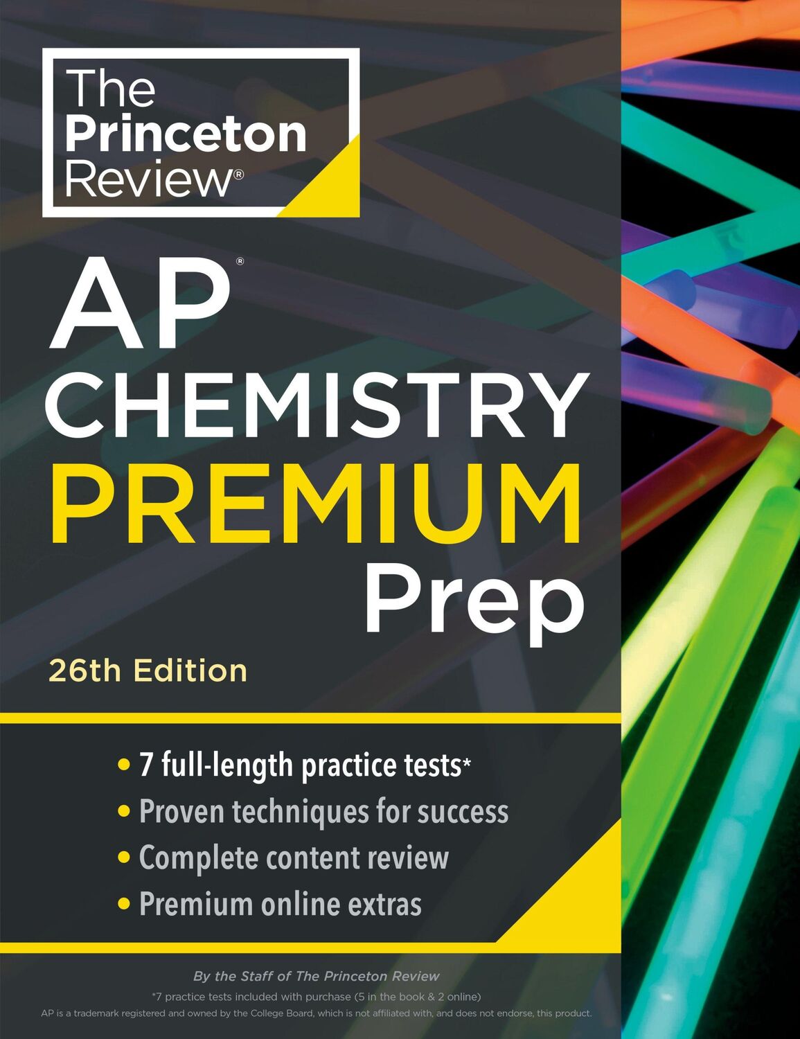 Cover: 9780593517604 | Princeton Review AP Chemistry Premium Prep, 26th Edition | Review