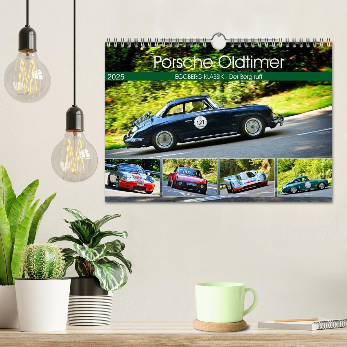 Bild: 9783435336203 | Porsche Oldtimer - EGGBERG KLASSIK - Der Berg ruft (Wandkalender...