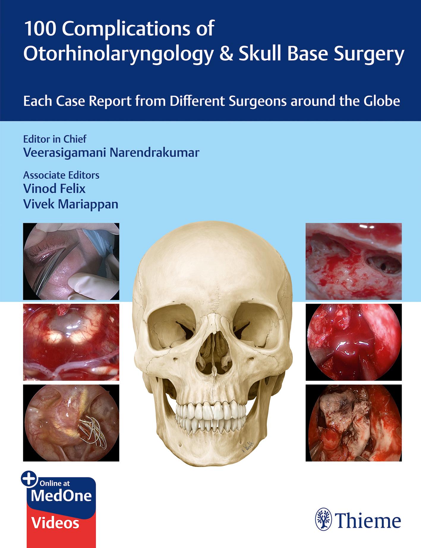 Cover: 9789395390576 | 100 Complications of Otorhinolaryngology &amp; Skull Base Surgery | Bundle