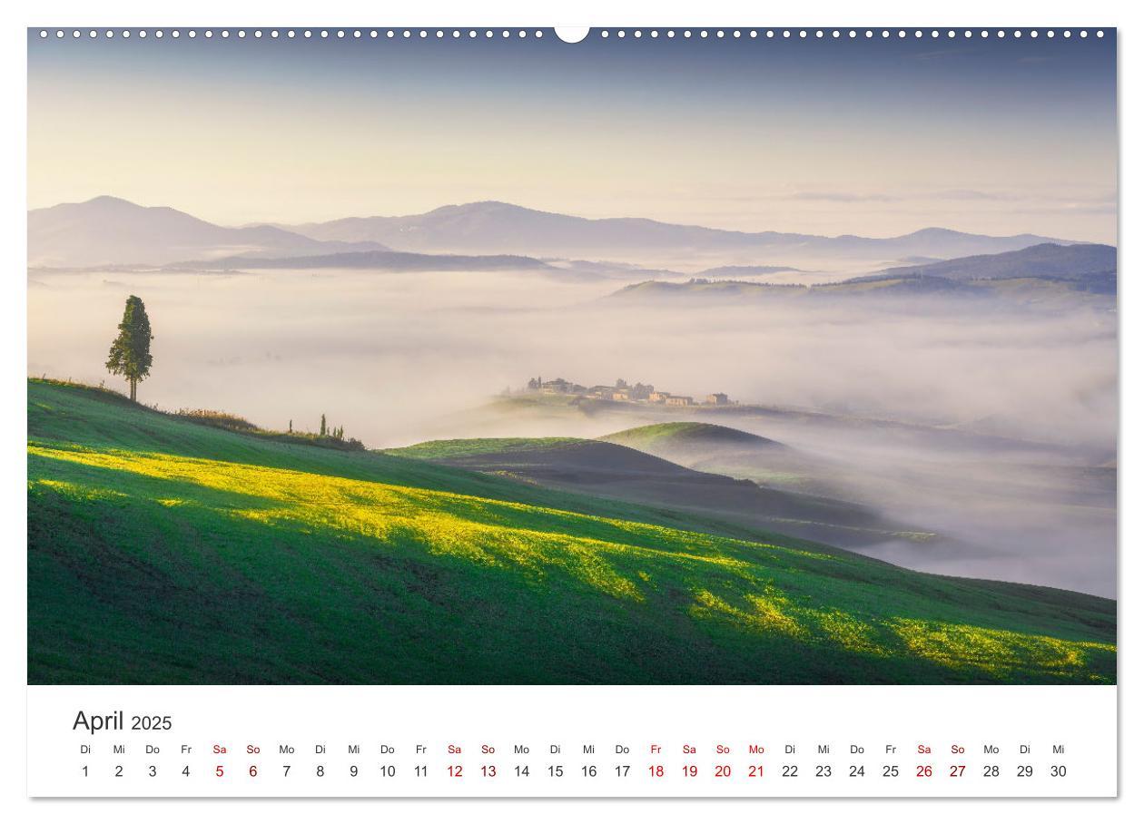 Bild: 9783383917257 | Traumziel Toskana (Wandkalender 2025 DIN A2 quer), CALVENDO...