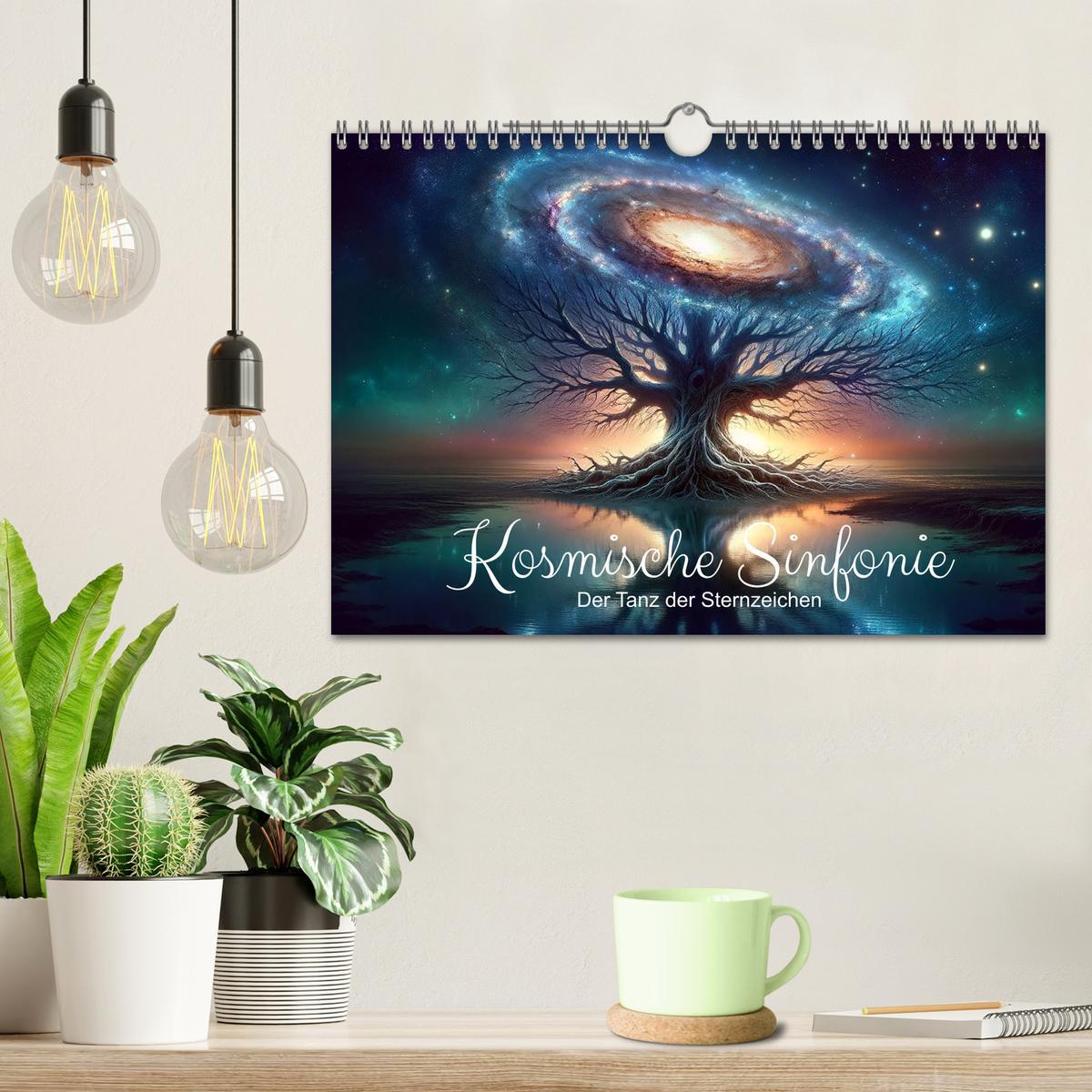 Bild: 9783383773723 | Kosmische Sinfonie: Der Tanz der Sternzeichen (Wandkalender 2025...