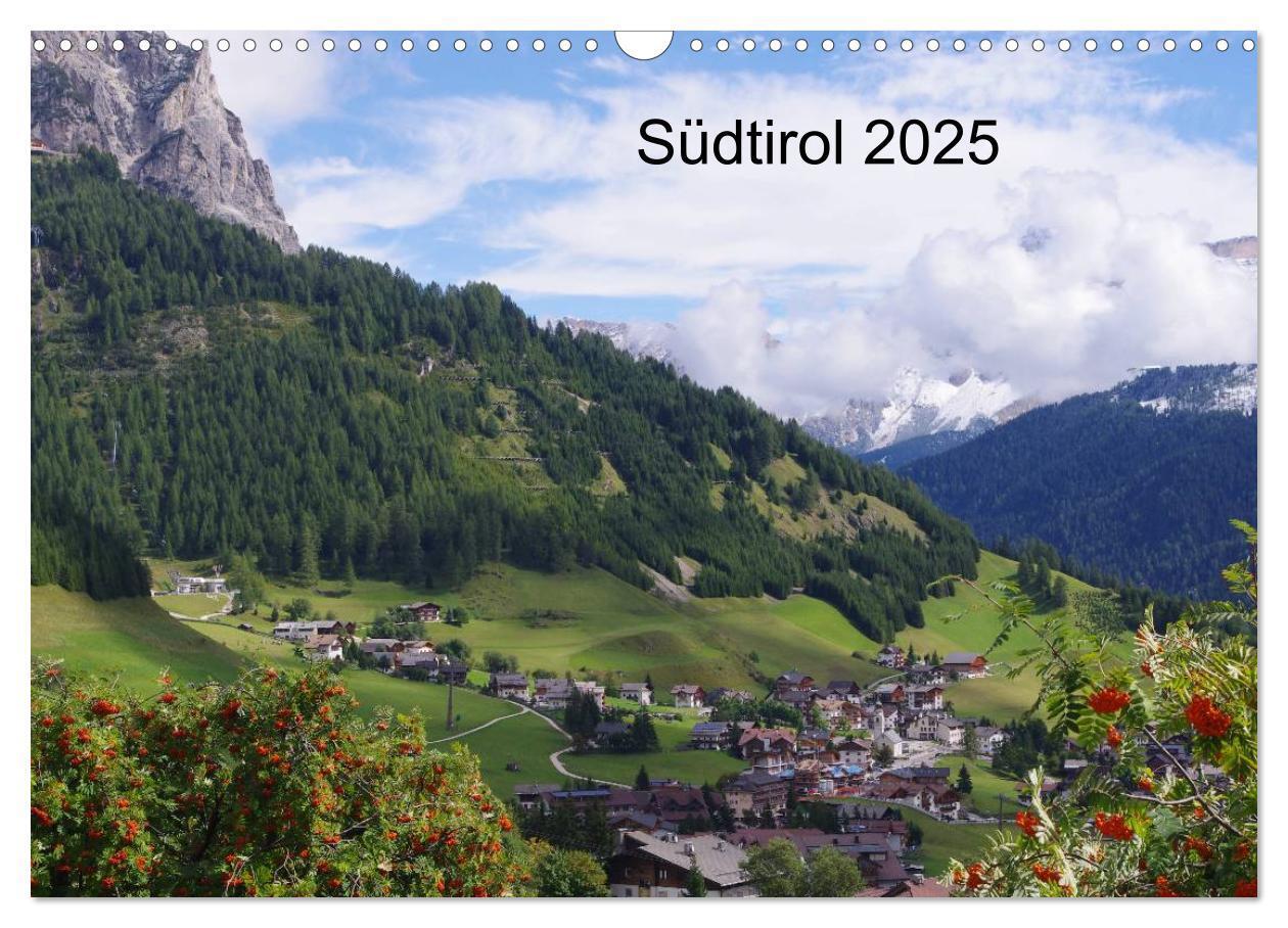 Cover: 9783435782369 | Südtirol 2025 (Wandkalender 2025 DIN A3 quer), CALVENDO Monatskalender