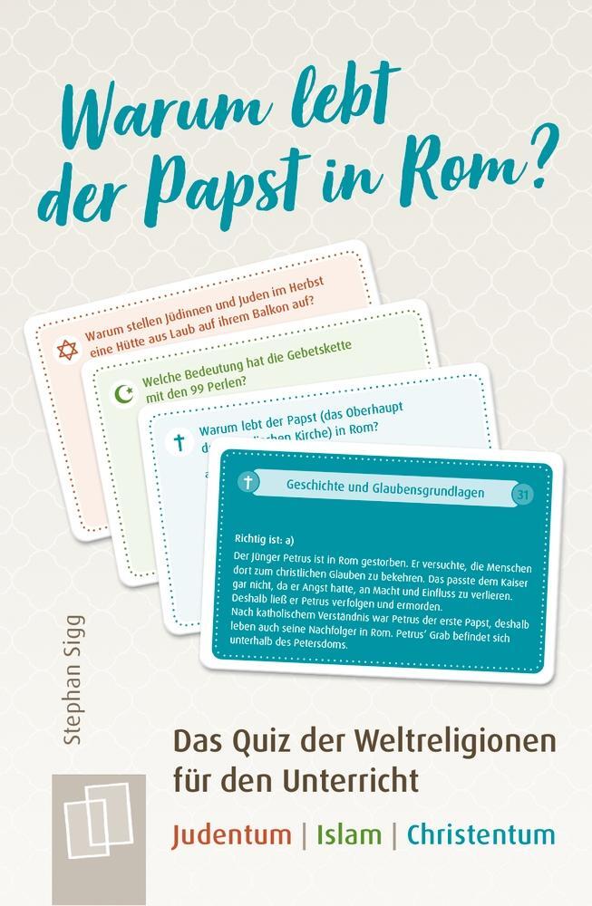 Cover: 9783834644527 | Warum lebt der Papst in Rom? | Stephan Sigg | Stück | 96 S. | Deutsch