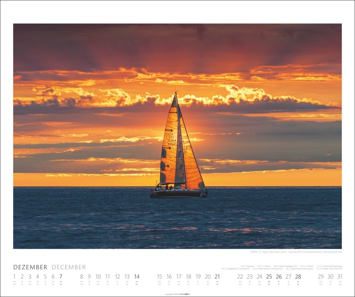 Bild: 9783839900628 | Sailing Kalender 2025 | Kalender | Spiralbindung | 14 S. | Deutsch