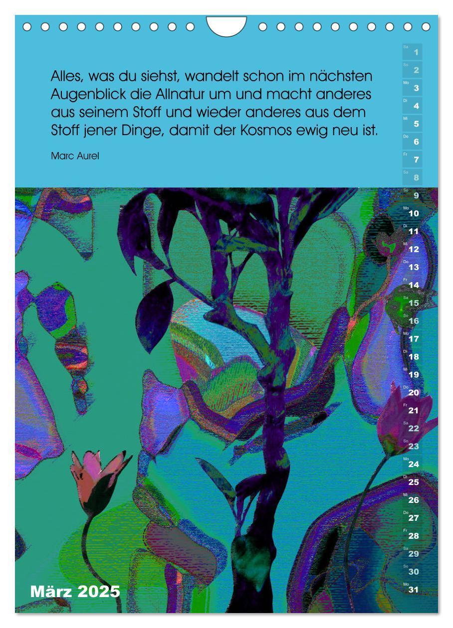 Bild: 9783435966233 | Philosophische Inspirationen Wandkalender 2025 (Wandkalender 2025...