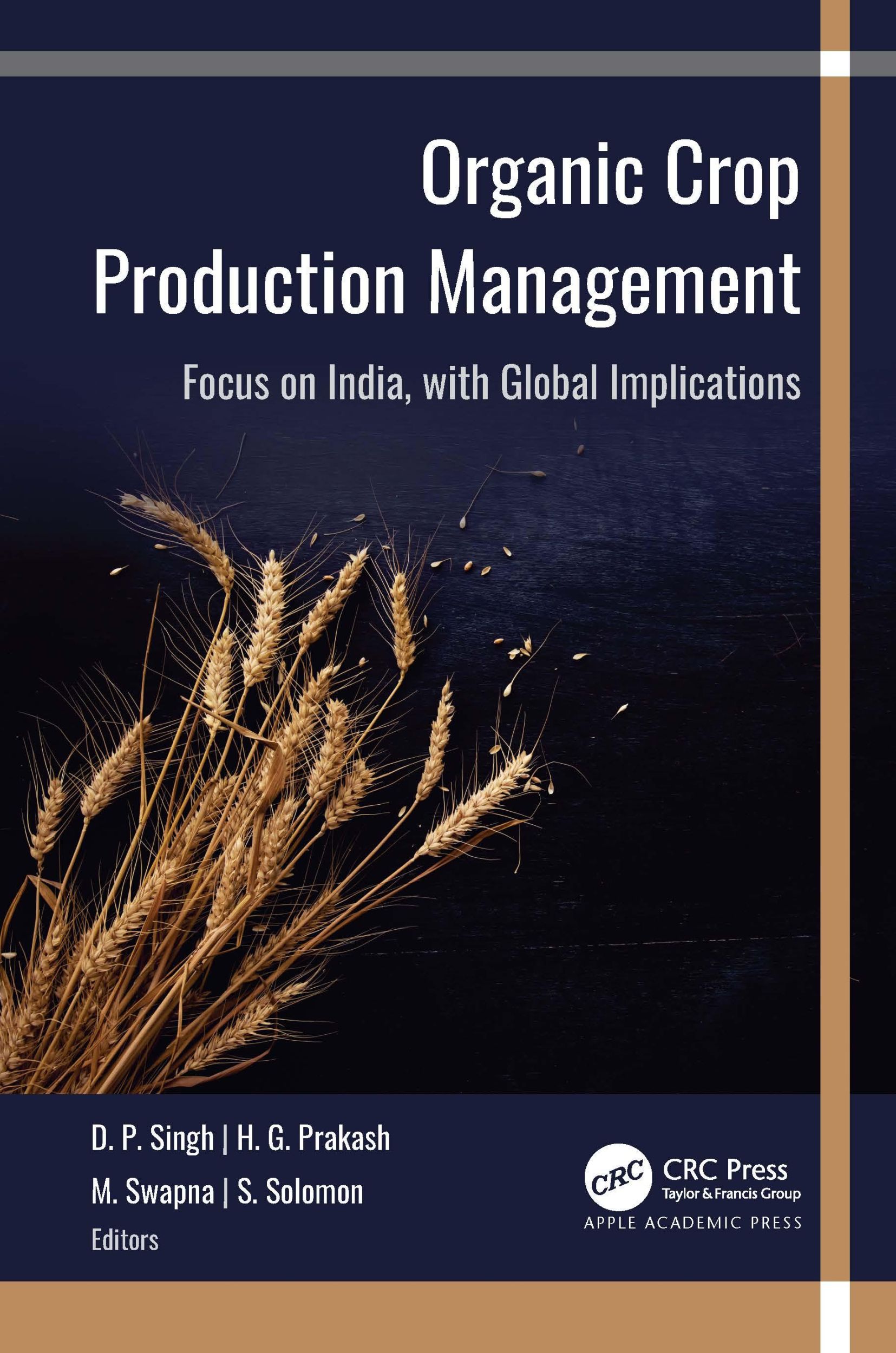 Cover: 9781774910580 | Organic Crop Production Management | D. P. Singh (u. a.) | Buch | 2023