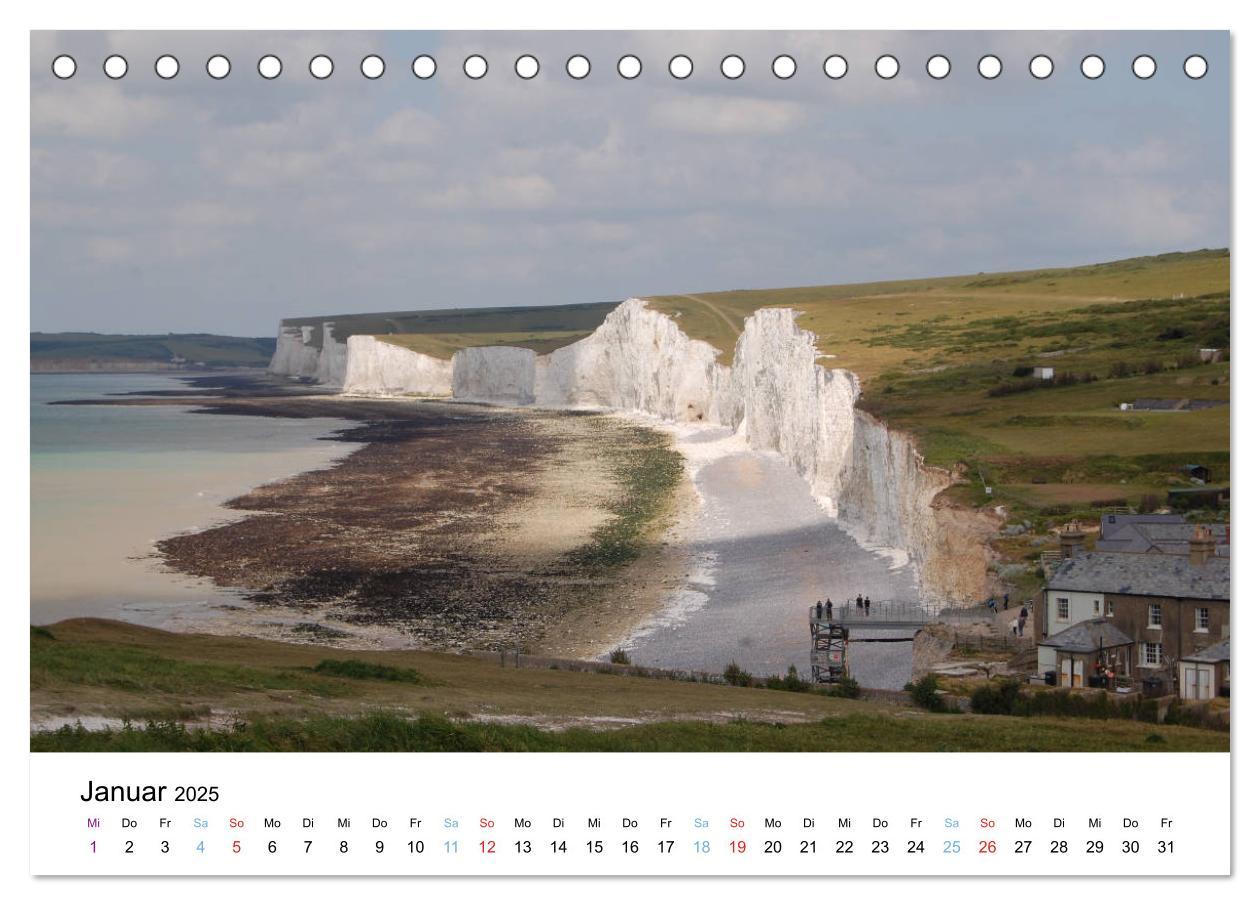 Bild: 9783435172221 | East Sussex (Tischkalender 2025 DIN A5 quer), CALVENDO Monatskalender