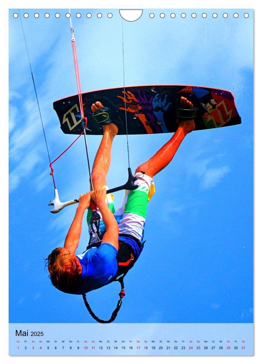 Bild: 9783435887699 | Kitesurfen - Fun pur (Wandkalender 2025 DIN A4 hoch), CALVENDO...