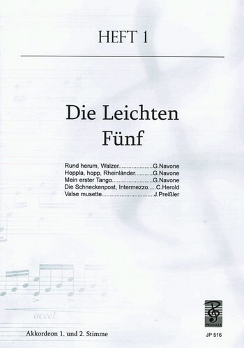 Cover: 9790201405162 | Die leichten 5, Band 1 | Josef Preissler | Buch | EAN 9790201405162