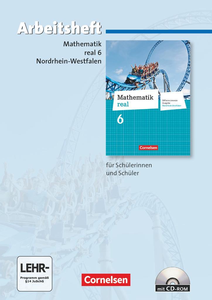 Cover: 9783060066926 | Mathematik real 6. Schuljahr. Arbeitsheft mit eingelegten Lösungen...