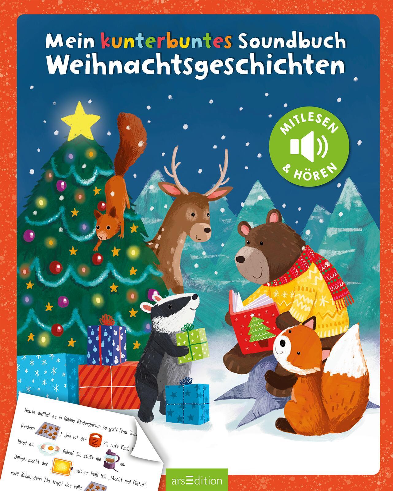 Bild: 9783845848211 | Mein kunterbuntes Soundbuch - Weihnachtsgeschichten | Anna Taube