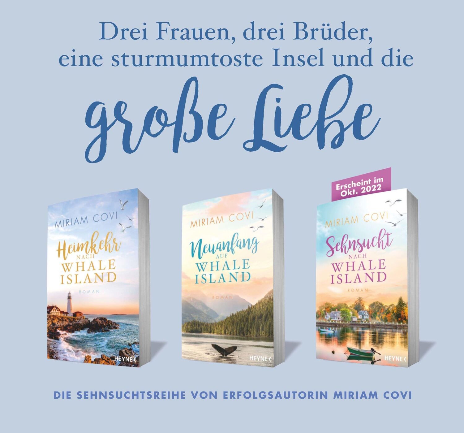 Bild: 9783453425705 | Neuanfang auf Whale Island | Roman | Miriam Covi | Taschenbuch | 2022