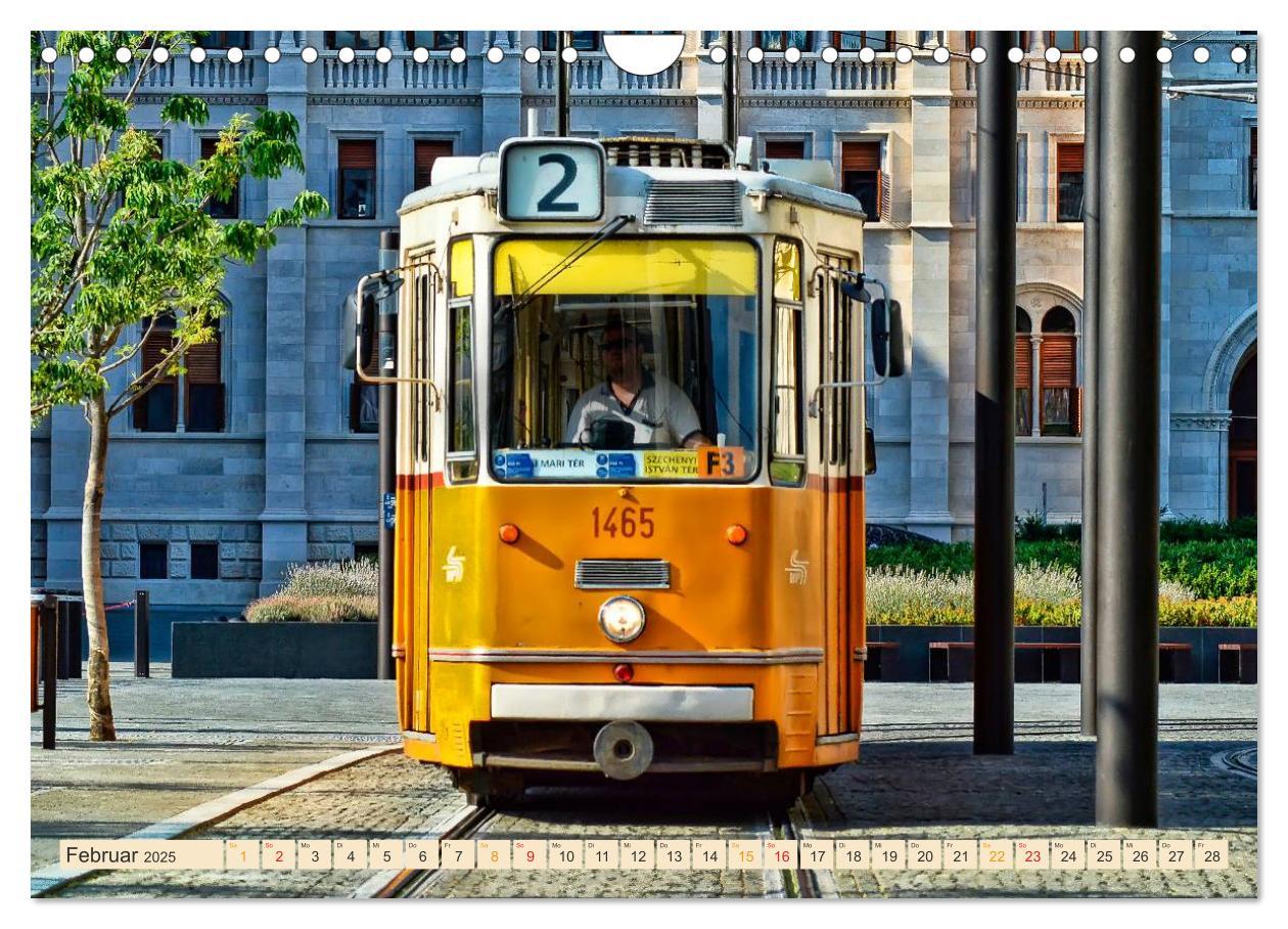 Bild: 9783435476343 | Durch die Welt mit der Straßenbahn (Wandkalender 2025 DIN A4 quer),...