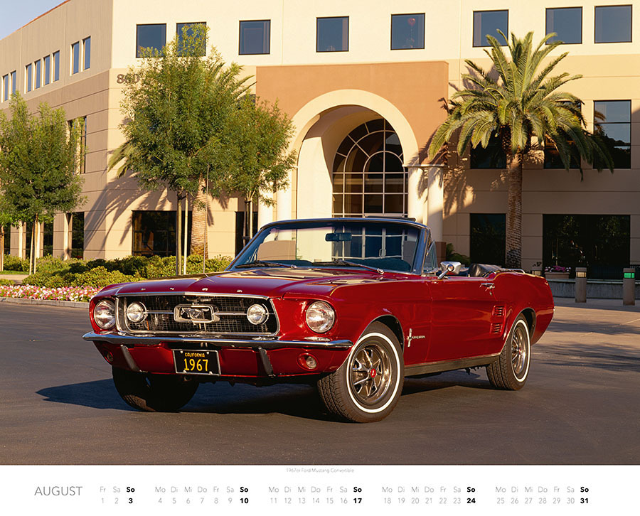 Bild: 9783966647915 | Ford Mustang Kalender 2025 | Chris Affrock | Kalender | Spiralbindung