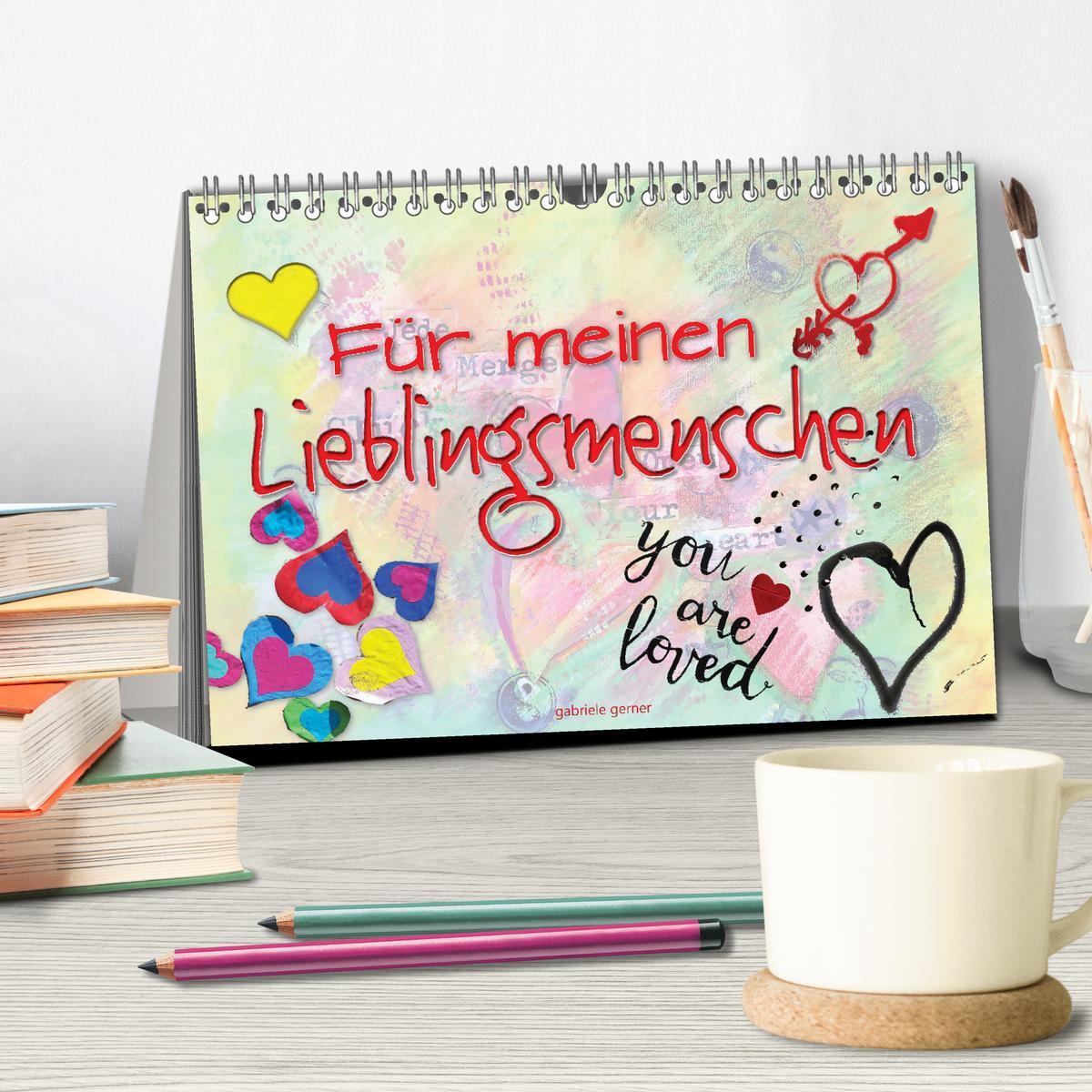 Bild: 9783383810596 | Für meinen Lieblingsmenschen (Tischkalender 2025 DIN A5 quer),...