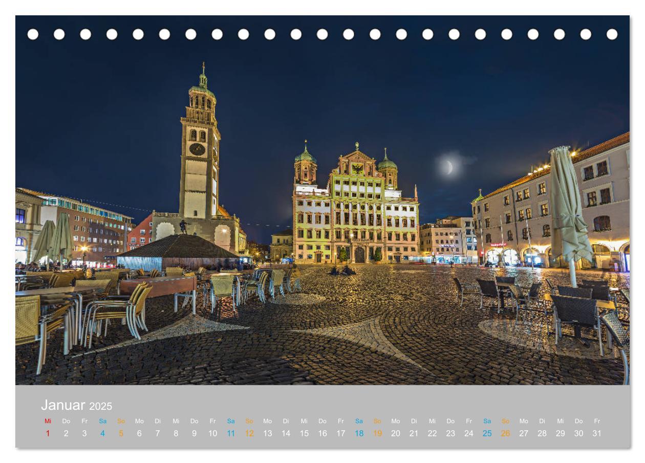 Bild: 9783435238071 | Augsburg - Stadt der Renaissance (Tischkalender 2025 DIN A5 quer),...