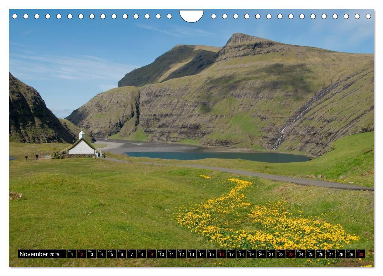 Bild: 9781325994847 | Faroe Islands / UK-Version (Wall Calendar 2025 DIN A4 landscape),...