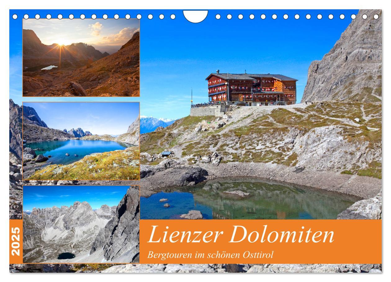 Cover: 9783435149445 | Lienzer Dolomiten (Wandkalender 2025 DIN A4 quer), CALVENDO...