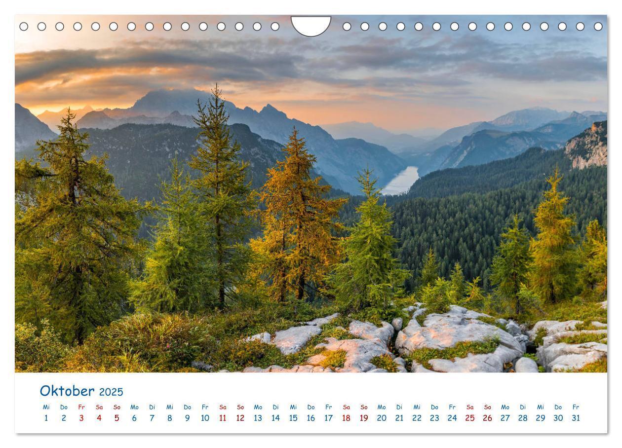 Bild: 9783435185429 | Der Königssee Perle unter dem Watzmann (Wandkalender 2025 DIN A4...