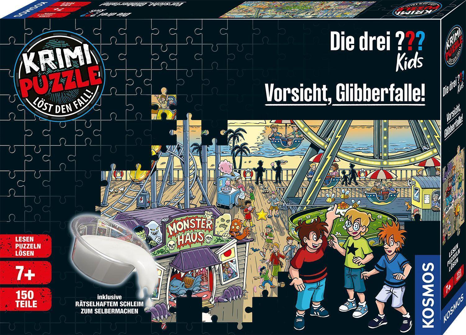 Cover: 4002051683474 | Krimi-Puzzle: Die drei ??? Kids - Vorsicht, Glibberfalle! | Spiel