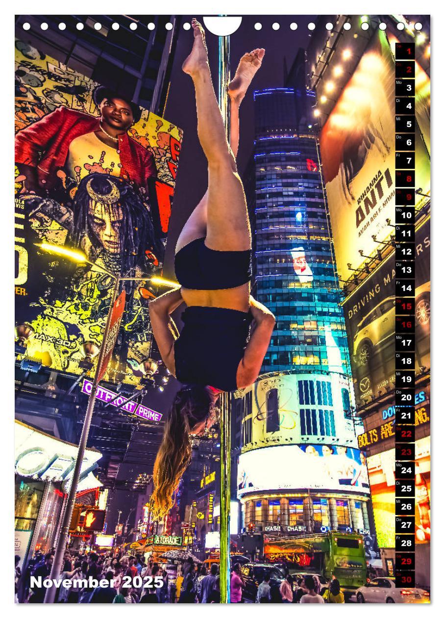 Bild: 9783435999910 | Poledance auf New Yorks Straßen (Wandkalender 2025 DIN A4 hoch),...