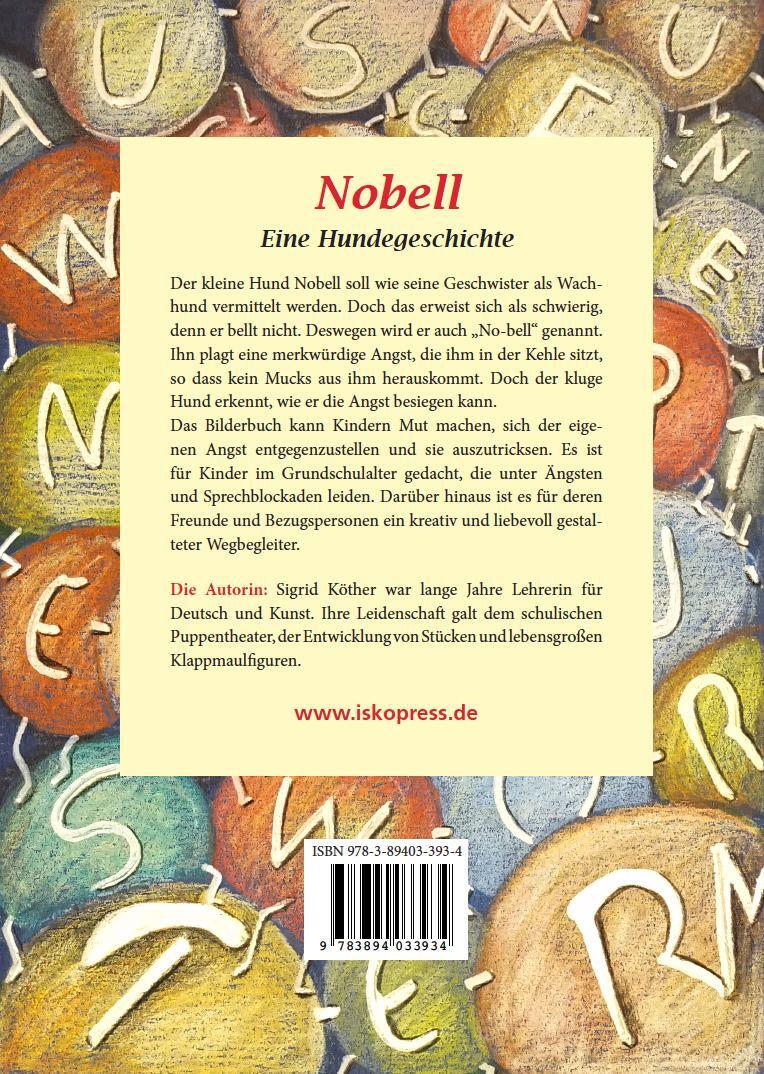 Rückseite: 9783894033934 | Nobell | Eine Hundegeschichte | Sigrid Köther | Buch | 48 S. | Deutsch