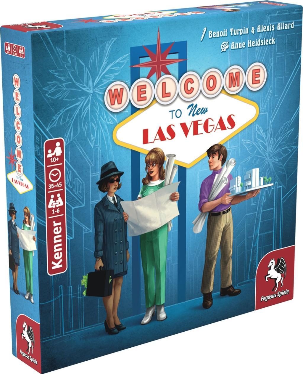 Cover: 4250231735936 | Welcome to new Las Vegas | Spiel | 53154G | Deutsch | 2023 | Pegasus