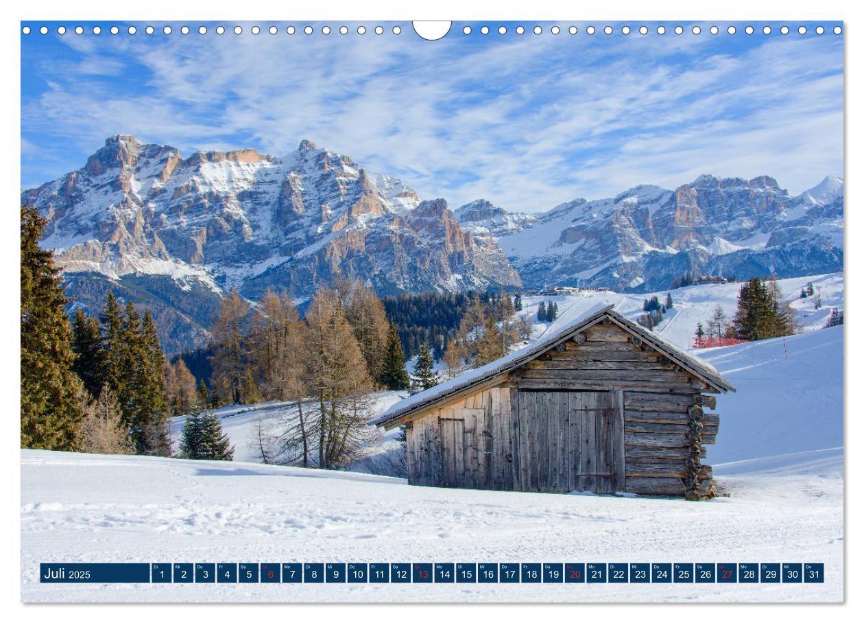 Bild: 9783435250295 | Sella Ronda (Wandkalender 2025 DIN A3 quer), CALVENDO Monatskalender