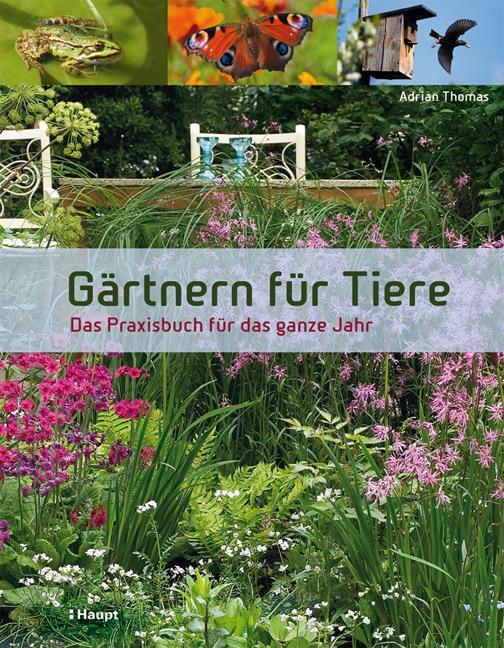 Cover: 9783258077598 | Gärtnern für Tiere | Das Praxisbuch für das ganze Jahr | Adrian Thomas