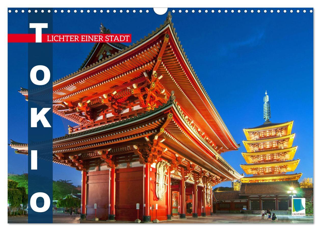 Cover: 9783457199831 | Tokio: Lichter einer Stadt (Wandkalender 2025 DIN A3 quer),...