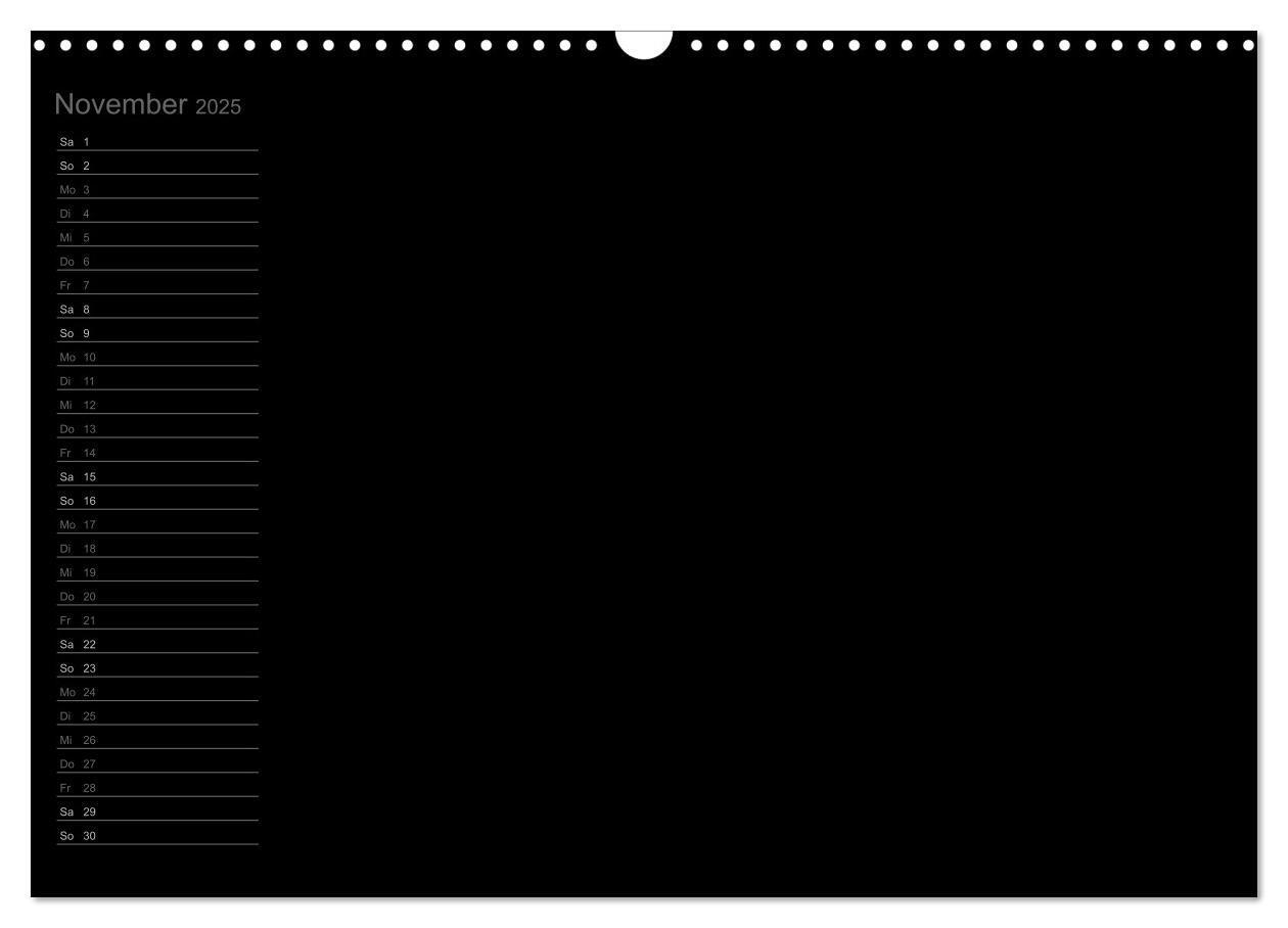 Bild: 9783435767236 | Bastel-Geburtstagskalender schwarz / Geburtstagskalender...