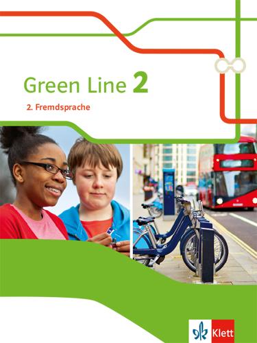 Cover: 9783128130200 | Green Line 2. 2. Fremdsprache. Schülerbuch Klasse 7 | Carleton-Gertsch