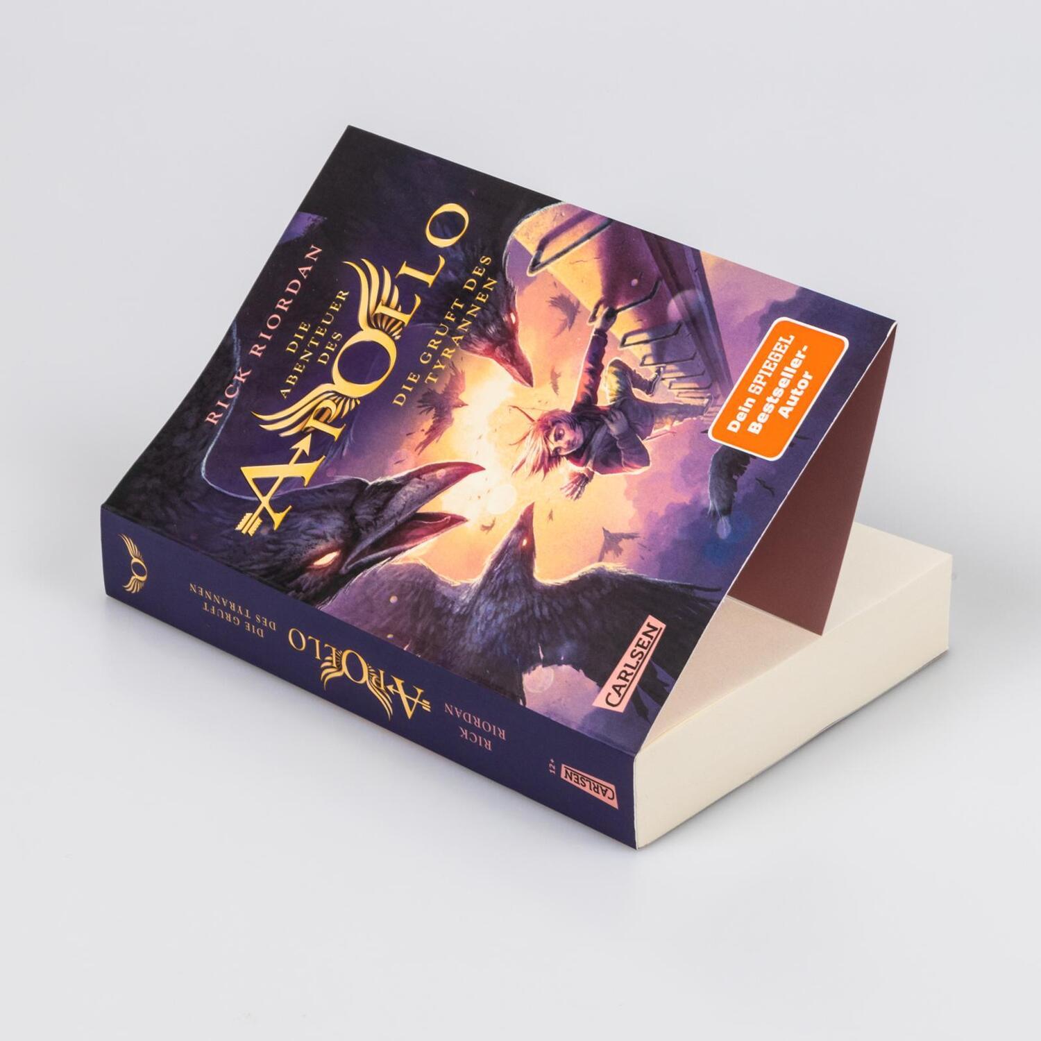 Bild: 9783551320780 | Die Abenteuer des Apollo 4: Die Gruft des Tyrannen | Rick Riordan