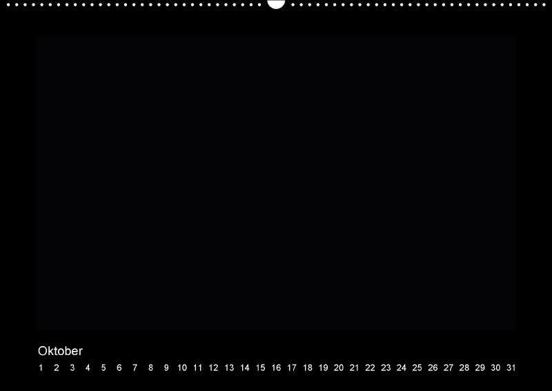 Bild: 9783664580835 | Geburtstags - Bastelkalender - Schwarz (Wandkalender immerwährend...