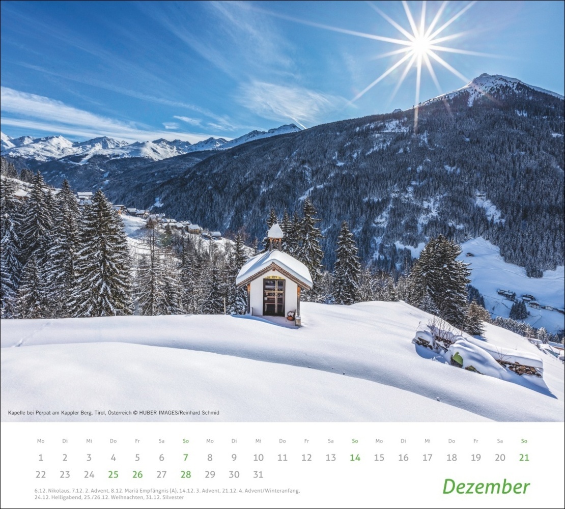 Bild: 9783756406883 | Alpen Bildkalender 2025 | Kalender | Spiralbindung | 14 S. | Deutsch