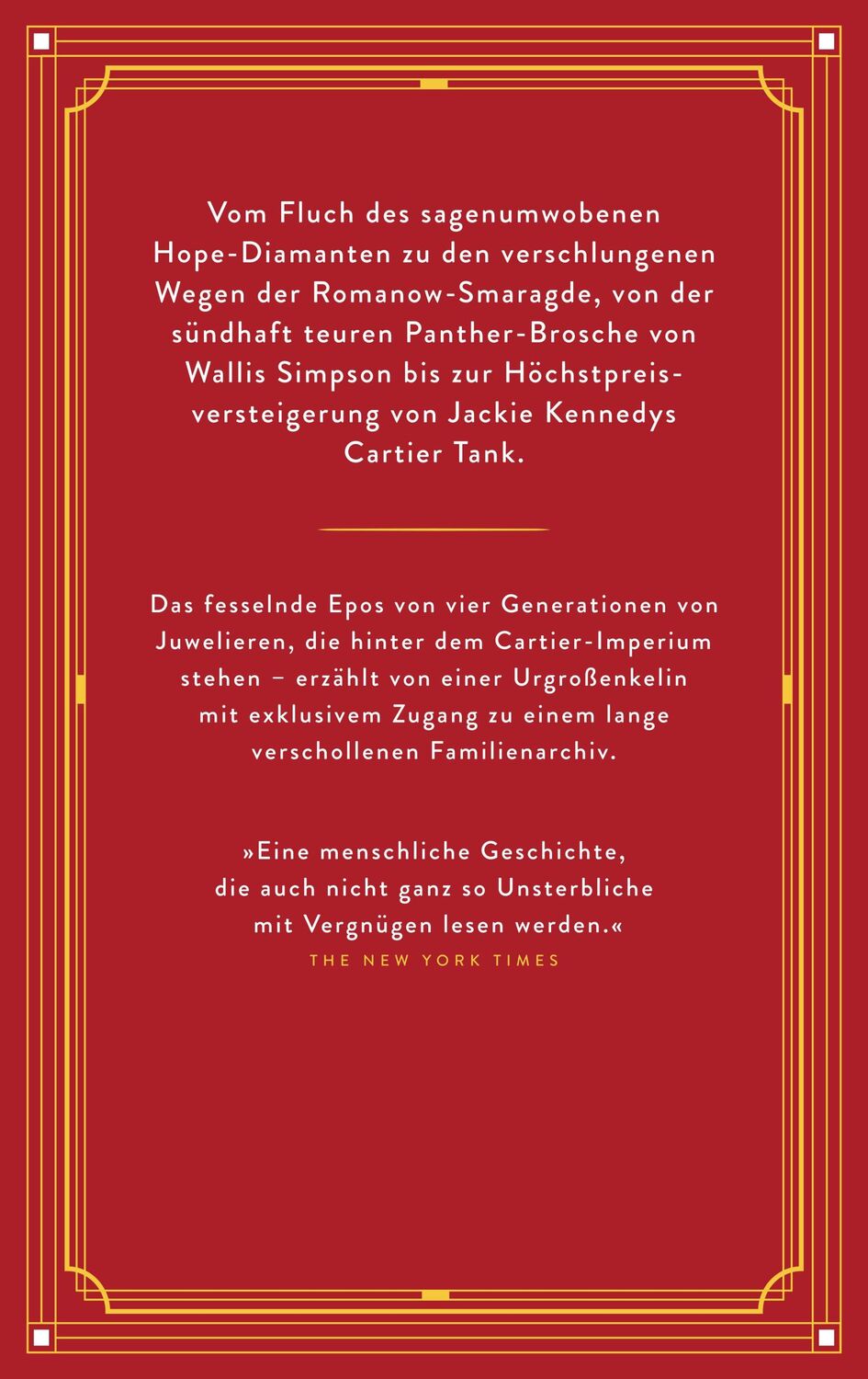 Rückseite: 9783458643654 | Die Cartiers | Francesca Cartier Brickell | Buch | 700 S. | Deutsch