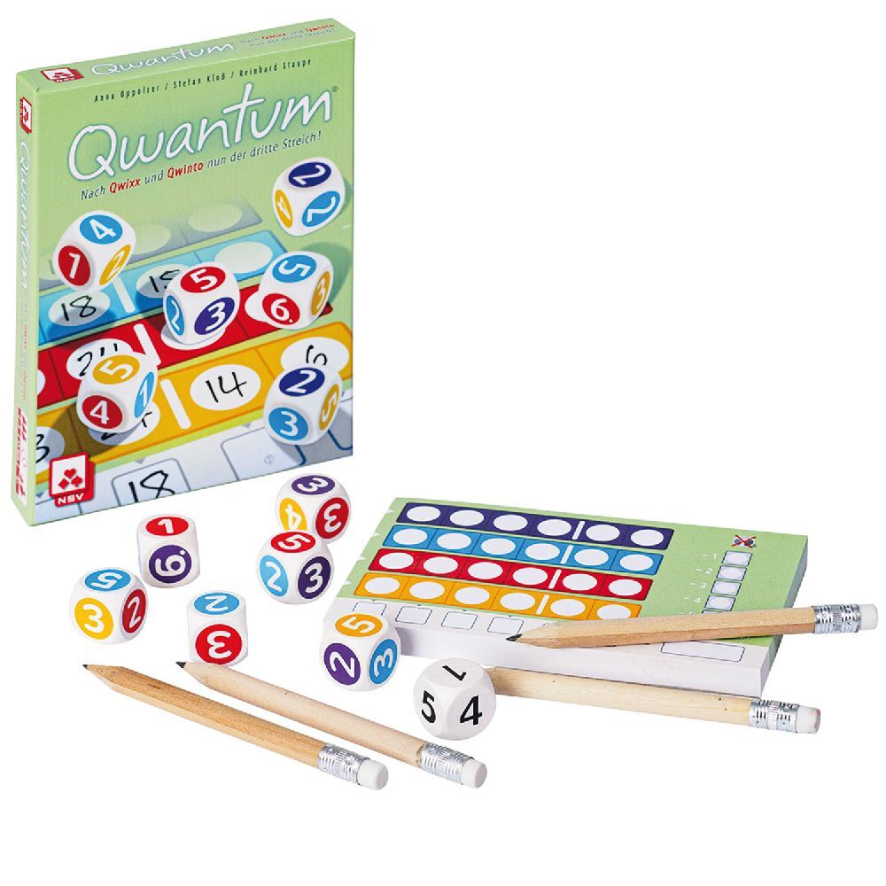 Bild: 4012426880834 | Qwantum | Nürnberger Spielkarten Verlag | Spiel | Brettspiel | Deutsch