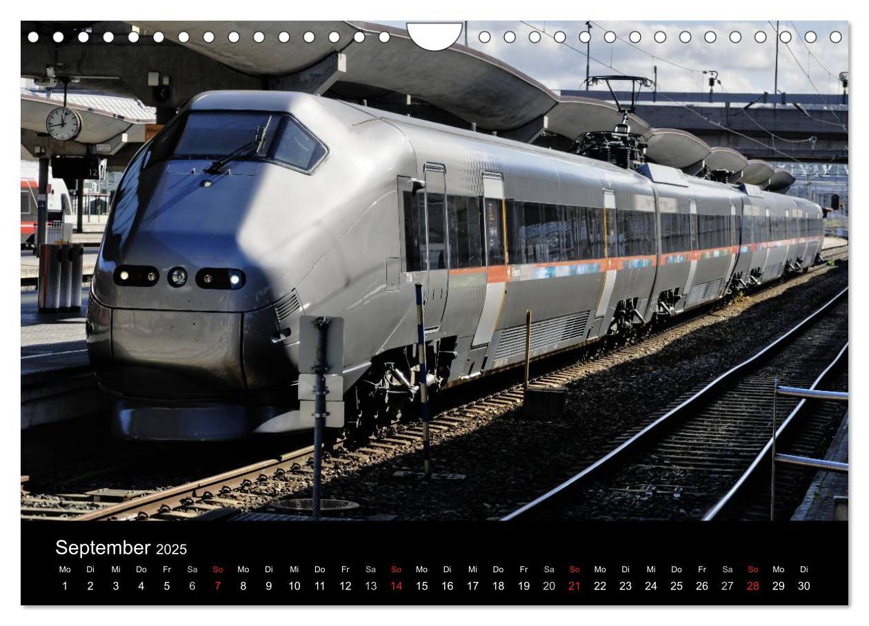 Bild: 9783435613571 | Europäische Eisenbahnen im Auge der Kamera (Wandkalender 2025 DIN...