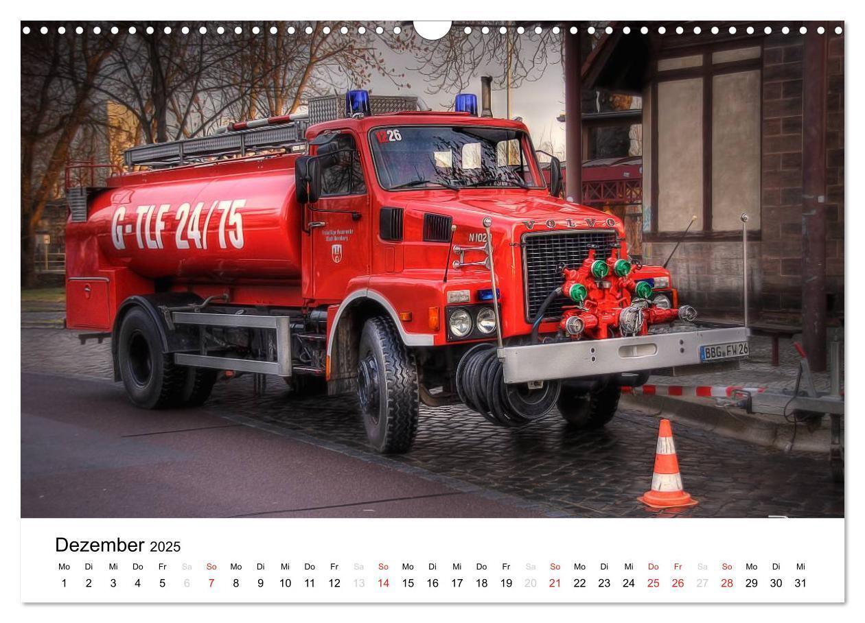 Bild: 9783435637539 | Feuerwehr im Bernburger Land (Wandkalender 2025 DIN A3 quer),...