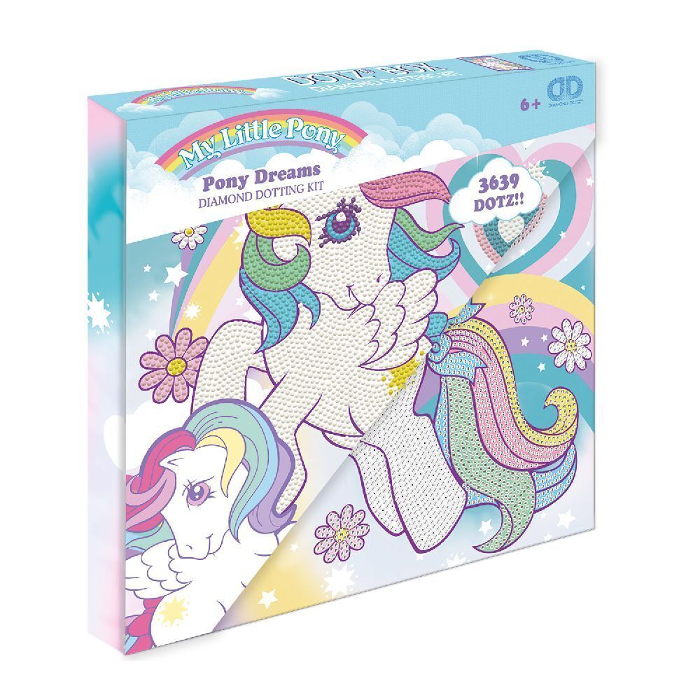 Cover: 4895225928736 | DIAMOND DOTZ - Diamond Painting My Little Pony Träume | Stück | 2024