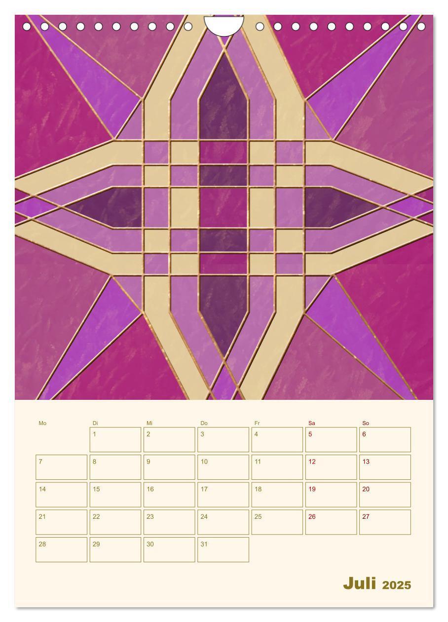 Bild: 9783435853809 | Art Deco Planer (Wandkalender 2025 DIN A4 hoch), CALVENDO...