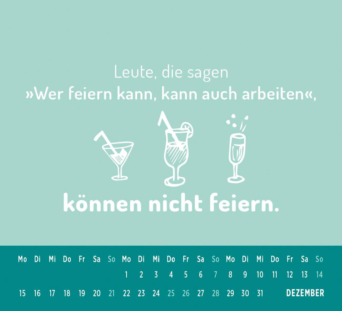 Bild: 4036442012291 | Mini-Kalender 2025: Zu früh, zu kalt, zu Montag | Groh Verlag | 26 S.