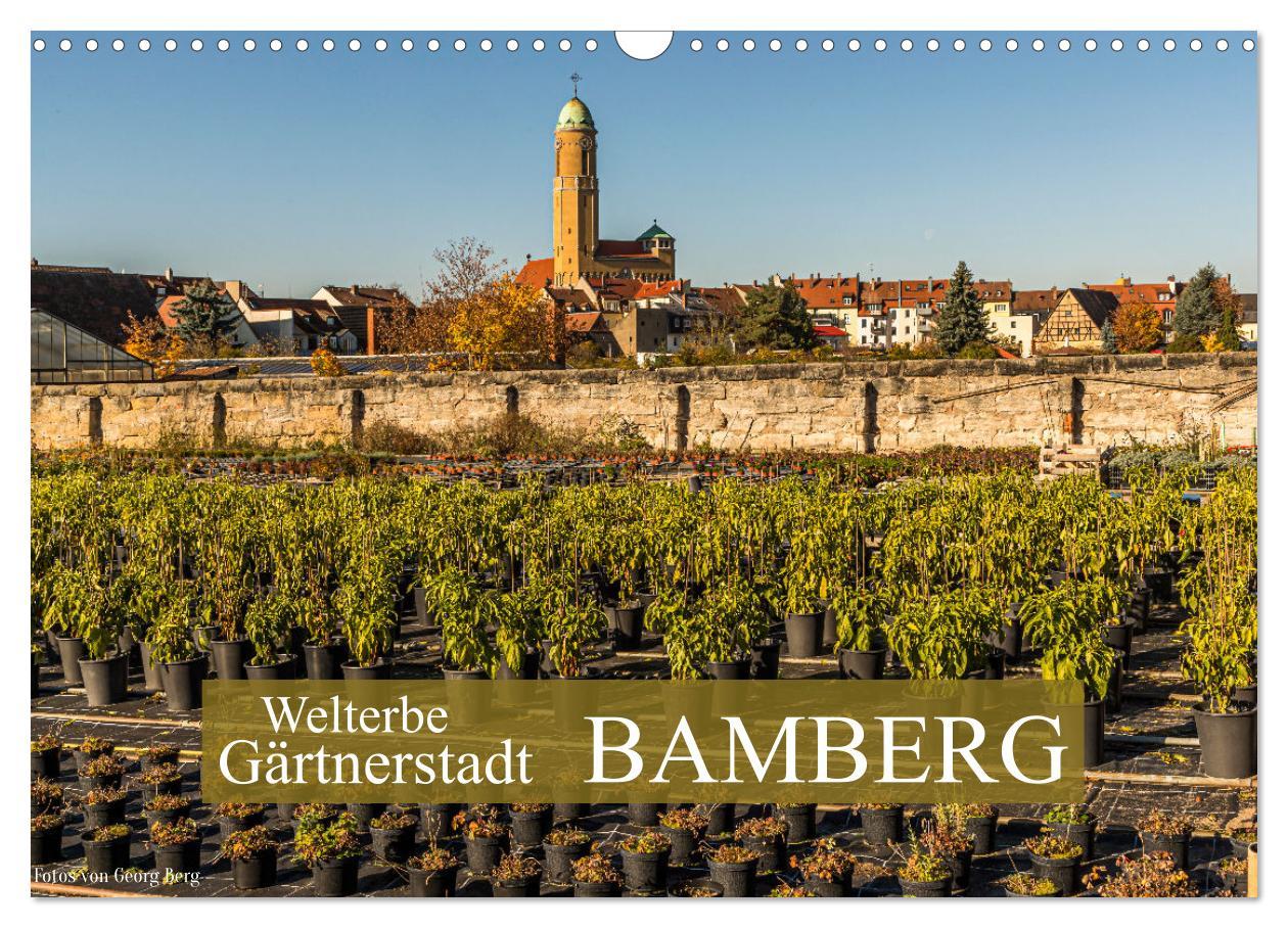 Cover: 9783435041398 | Welterbe Gärtnerstadt Bamberg (Wandkalender 2025 DIN A3 quer),...